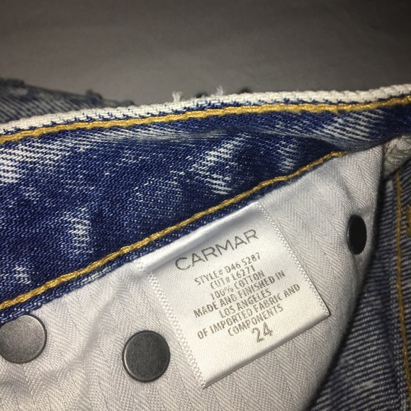 Carmar Denim High-Rise Shorts - Picture 6 of 6